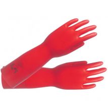 Gant de protection chimique AlphaTec Sol-Vex 37-900 Taille 10 rot en 388.EN 374.ISO 9001 (Par 12)