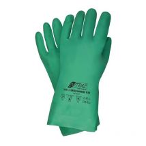 Gant protection ctre produits chimiques Green Barrier Flex taille 10 vert en 388 catégorie epi iii