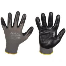 Gant de protection Datong,Nitril,Gr.8,gris (Par 12)