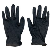 Gant de protection en nitrile noir, Taille xl, boite de 100pces Kstools