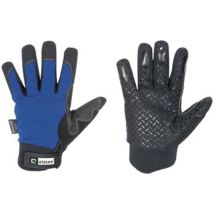 Gant de protection hiver Freezer,Taille 10, noir/bleu
