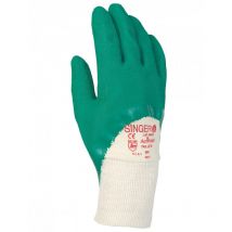 Gants t8 vert 3/4 latex 13519-8