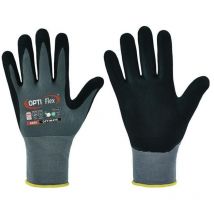 Gant optimate taille 11 gris/noir en 420/EN 388 catégorie epi ii en 420/EN 388