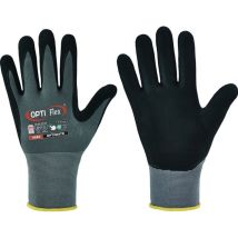Gants de travail OPTIFLEX – Taille 12 – Mousse nitrile / PU respirant – Normes EN 420, EN 388 – Gants de manutention