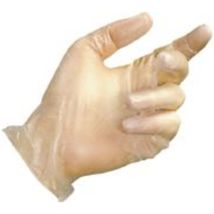 Mapa Professionnel - Gants Jetables De Manipulation Mapa Solo 990, Vinyle Non Poudré, Translucide - Boîte De 100 Gants - Taille 8