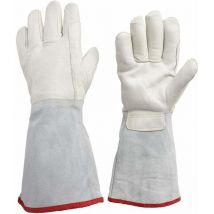 Gant de travail de sécurité pour stockage cryogénique, gants de 60 cm de long cryogéniques, gants de travail de protection étanches, gants congelés