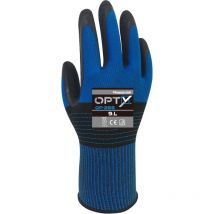 Gant de travail Wonder Grip opty OP-255 Latex sur polyester calibre 15 11/XXL