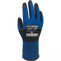 Gant de travail Wonder Grip opty OP-255 Latex sur Polyester Jauge 15 10/XL