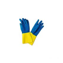 Guante látex natural reforzado doble capa más flock Zap - talla 6 - 6 1/2.