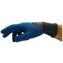 Gant endustion nitrile enduit 3/4 bleu/noir taille 9 18487-9