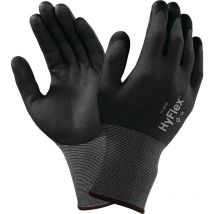 Gant HyFlex 11-840 Taille 8 noir/gris nylon-spandex avec mousse nitrile EN 388