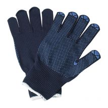 Asatex - Gant Isar taille 7 bleu en 388 catégorie epi ii intérieur coton, extérieur polyamide promat (Par 12)