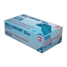 Gant jetable Med Comfort Blue taille l bleu ( 4000371516 ) - Ampri