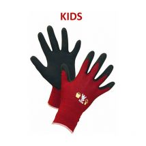 Gant kids pour enfant 6-8 ans -rouge -sous cavalier