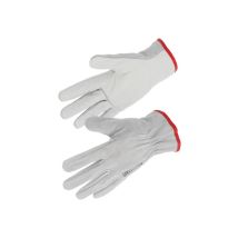 Gant Paume Fleur De Bovin Dos Croûte Coloris Naturel - Singer - 50fc T9