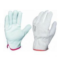Gant paume fleur de bovin / dos croute, coloris naturel 50 fc prosur - Taille: 8