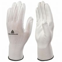 Gants peinture tricot polyester / paume pu VE702P delta plus - Taille: 7