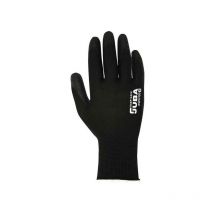 Gant polyester noir avec enduction pu sur paume T11 Juba