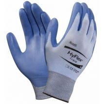 Gant polyurethane paume enduite nylon bleu taille 9 18488-9