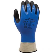 Showa 377 Gant à tricoter sans couture Nylon Nitrile Usage général 10/XXL