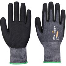 Gant sg Grip15 Eco Nitrile (pack 12) - l - Gris/Noir Portwest