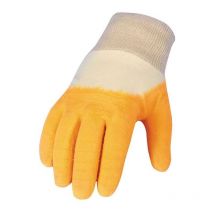 Gant taille 10 jaune i catégorie epi i coton avec latex