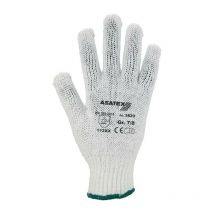 Gant taille 9/10 blanc/bleu en 388 cégorie epi ii polyester/coton