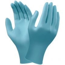 Gants à usage unique TouchNTuff 92-670 taille 7,5-8 bleu clair Nitrile 100 pcs/boîte