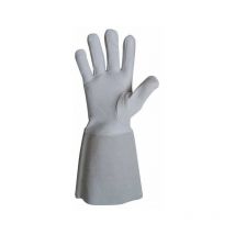 Gant tout fleur d'agneau manchette 14 cm taille 10