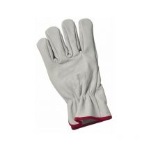 10 Gant tout fleur de bovin serrage elastique sur cavalier - taille 11