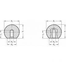 Ganter DIN319-KU-32-M8-E Ball Knob Phenolic