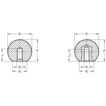 Vasalat - Ganter DIN319-KU-25-M6-E Ball Knob Phenolic