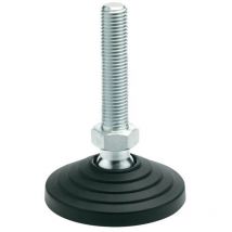 Pied articulé en plastique gn 344 d1 60 mm, d2 m 8 mm l1 43 mm l3 24 mm