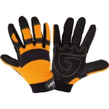 Gants Antidérapants Noir-orange L280108p, Carte, '8', Ce, Lahti