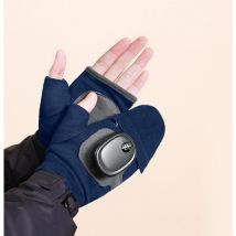 Gants chauffants électriques, gants chauffants pour les mains alimentés par usb, chauffe-mains à température réglable à 3 niveaux, gants thermiques