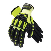 Xcellent - Gants chocs vibration enduction nitrile jauge 15 X-015 taille 8 - Boite de 6 paires