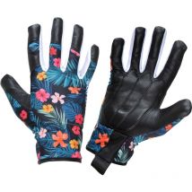 Gants Cuir Chèvre Fleurs L272609p, Carte, '9', Ce, Lahti