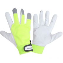Gants Cuir De Chèvre Jaune L272310p, Carte, "10", Ce, Lahti