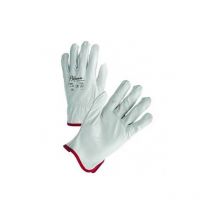 Gants cuir de vachette pleine fleur blancs PIP T10