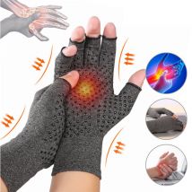 1 Paires Arthrite Gants Mitaine pour Arthrose Maintien Poignet