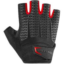 Gants de cyclisme avec inserts en gel, taille M, noirs et rouges