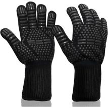 Gants de four, gants de grillage anti-coupure, gants de grillage en silicone antidérapants, gants de cuisine de sécurité pour hommes