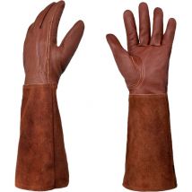 Gants De Jardinage Résistants Aux Épines Pour Femmes, Gants De Jardin Longs, Gants D'Élagage De Roses Pour Femmes