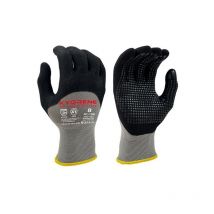 Gants de manutention Kyorene 01-108 taille 10, Manutention générale, 12 Paires, Noir, gris ( Prix pour Paquet de 12 Paires )