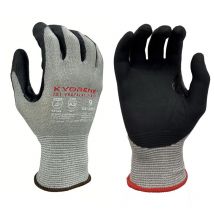 Gants de manutention Kyorene 04-205R taille 10, Résistant aux coupures, 12 Paires, Gris ( Prix pour Paquet de 12 Paires )