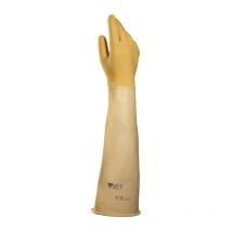 Gants de manutention Mapa alto 285 taille 10, Résiste aux produits chimiques, 1 Paire, Beige ( Prix pour 1 paire )