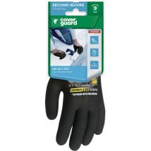 Schwarze Arbeitshandschuhe t 9