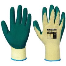 Gants Enduit Latex Vert l - Taille 9