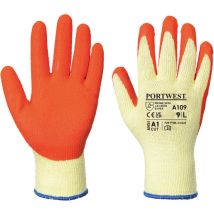 Gants Grip Orange l - Taille 9