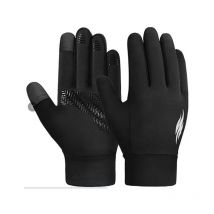 Gants de manutention,Gants de cyclisme d'hiver pour enfants, garçons et filles, écran tactile, antidérapants, thermiques, pour le ski, le sport, le